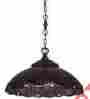 78122 Meyda Tiffany 20 W Elan Grape Stained Glass Victorian Pendant Light Fixture