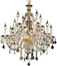 7831d28g Euroluxhome Chandelier Alexandria Gold New Candelabra Base 100014199100