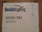 61225-782 785652022340 Sea Gull Lighting Ceiling Pendent Light Antique Bronze