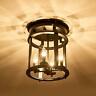 788404386615 Uofus Vintage Rustic Ceiling Lighting Fixture Metal Semi