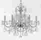 3226-ch-cl-mwp 789050 Crystorama 6 Lights Crystal Chandelier Chrome Id 633779000126