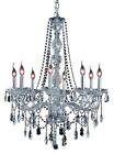 7958d28c-rc Elegant Lighting Verona High Chandelier Chrome