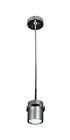 9506bnch1 79907 Chrome 1 Light Pendant Brushed Nickel Mini Id