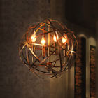 799355972734 Niuyao Retro Aged Brass Chandelier Ceiling Light Pendant