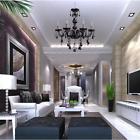 799666438042 Unbranded Crystal Chandelier Black