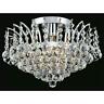 8010c16c Cwi Lighting Light Flush Mount With Chrome Finish 695320009712
