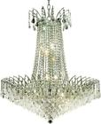 8033d29c-rc Euroluxhome Chandelier Pendant Victoria Transitional Chrome Royal Cut 616524372372