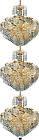 8052g18g-ss Euroluxhome Chandelier Pendant Spiral Contemporary Hallway Large Foyer 616524374192
