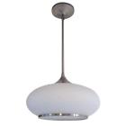 806944 Portfolio Clarkhurst Polished Nickel Mini Dome Integrated Led
