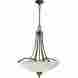 8177-5-86 Aspen Quorum International Lighting Pendant Light In Oiled Bronze