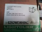 8292 8292wewhinc Track Light Lightolier New Matte White Lot Of 2 Catalogue