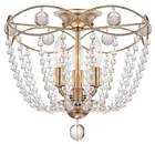 8303-dt Crystorama 3-light Ceiling Mount 633779032448