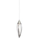 8879134 83487 Elan Meridian Brushed Nickel Led Mini Pendant 887913834874
