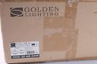 3500-sf 844375017016 Golden Lighting Waverly Three Light Convertible Nib
