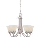 85185-sp Designers Fountain Kendall Satin Platinum Chandelier 046335977426