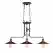 85438-osb 85438 Newbury Station Designers Fountain Old Satin Brass 3 Light Cone Pendant 046335977631