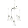 87885-sp  Designers Fountain Chandelier Satin Platinum 046335002814