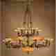 879-bz Crystorama Lighting Group Natural Alabaster 20 Light Chandelier Bronze
