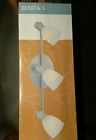 893489 Benita Ceiling Wall 3 Nickel Eglo Fixture Matte Light Track