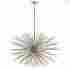 89989 Zanadoo Polished Nickel Large Arteriors Home Chandelier 36 Diameter