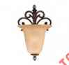 9-2575-1-8 Sconce Lotus Tortoise House Savoy Shell Silver Moon