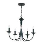 9015 Bk Trans Globe Lighting New Century Black Chandelier 736916216777
