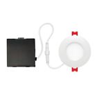 91245 90932 Globe Electric Designer Ultra Slim In White Led Recessed Kit