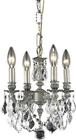 9104d10pw-sa Euroluxhome Chandelier Pendant Lillie Lille Traditional Clear Crystal 616524377193