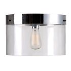 91837clr Kenroy Home Capri Chrome Flush Mount 053392127534