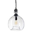 9299525 Casamotion Wavy Hammered Hand Blown Glass Pendant Light 6931546101705