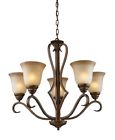 9328-5 Elk Lighting 5-light Chandelier 748119932859