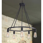 93565fgrph Kenroy Home Rustic Chandelier Lighting Round Light Fixture 053392109264