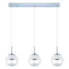 Montefio-1 93784a Eglo Light Led Wide Pendant With White Glass 9008606131129