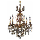9506d20fg-gt-rc Elegant Lighting 6 Light 848145077347