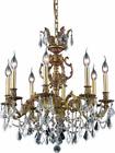 9508d24fg-gt-rc Euroluxhome Chandelier Pendant Marseille Traditional French Gold Golden 616524323749