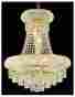 1802d16g 962358 Elegant Lighting Primo Clear Crystal Chandelier W 8 Lights In Gold Id