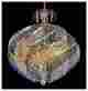 8053d26g 965954 Elegant Lighting Spiral Multi-color Crystal Chandelier W 15 Lights In Gold Id
