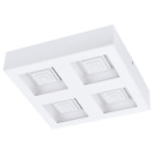 96794a Eglo Ferreros Wide Integrated Led Flush Mount Square 9008606182398