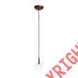 96918-12v-0-brz-opl 1 Glass Pendant Light Opal Bronze Omega