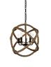 9706p21-5-101 Cwi Lighting Light Up Chandelier With Black Finish 695320036053