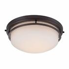 9710-88 World Imports Oil Rubbed Bronze Led Flushmount With 0046335994126