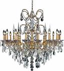 9716d35fg-sa Euroluxhome Chandelier Pendant Athena Traditional French Gold Clear 616524325439