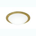 9772gfc Besa Lighting Ring Gold Flush Mount With Glass 767893765019