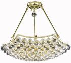 9802d22g-sa Euroluxhome Flush Mount Light Ceiling Fixture Corona Contemporary 616524326597
