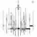 9912-pn Hudson Valley Bari 12 Light Chandelier Polished Nickel 806134179243