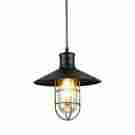 A01910 Lnc Vintage Style Industrial Black Mini Metal Wire Cage Ceiling Pendant Light Shadeb 708747290875