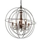 Ac.cl1506 Artcraft Lighting Carnaby Street Chandelier In Bronze 778350150606