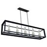 Ac10065bc Artcraft Vineyard Light Black And Chrome Chandelier 778350006460