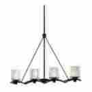 Ac1134ob Artcraft Lighting Andover 4.25 In X 23 4 Light Island Fixture Oil Rubbed Bronze 778350113410