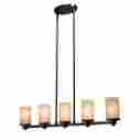 Ac1315ob Artcraft Lighting Parkdale 38 In X 37.5 5 Light Island Oiled Bronze 778350131513